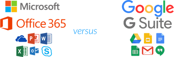 Which is Better for Your Business - G Suite or Office 365? - DuoCircle