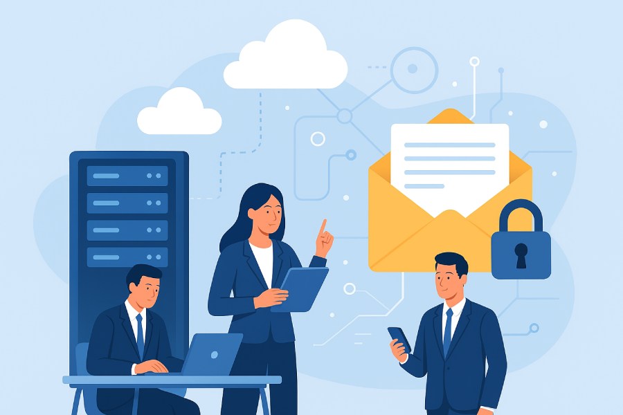 Email Hosting Servers In Business Communication Efficiency