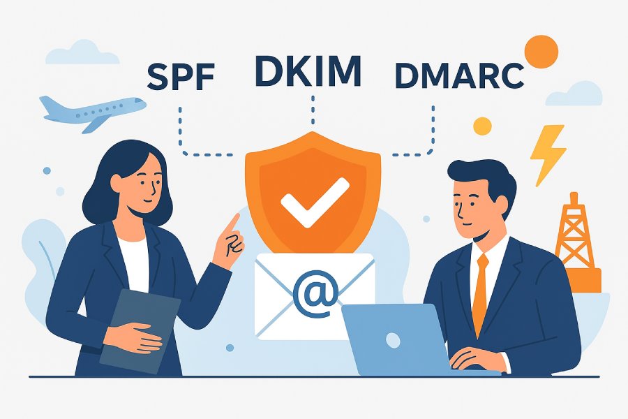 SPF, DKIM, and DMARC