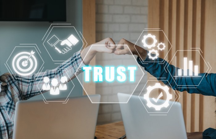 Build trust with the senders