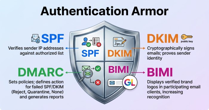 Authentication armor